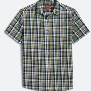 Men's Slim Fit Medium Velasquez Short Sleeve Twill Shirt